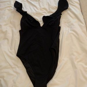 J.crew swimsuit one piece black